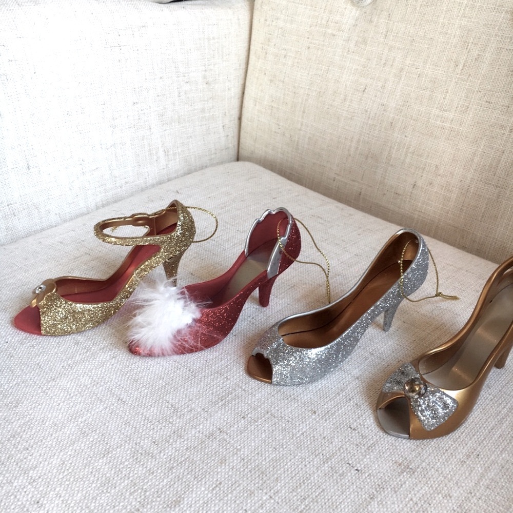 Dazzling Heels Ornaments